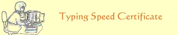 Get Typing Certificate